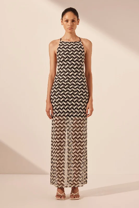 Everyday Style NOOR HIGH NECK MAXI DRESS