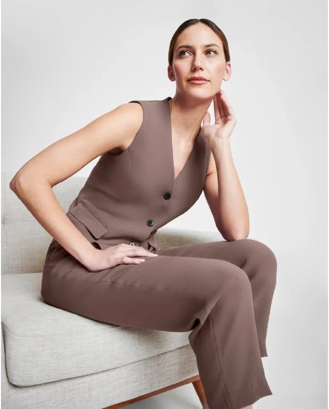 Comfortable Jeans SPANX® Carefree Crepe Vest Top