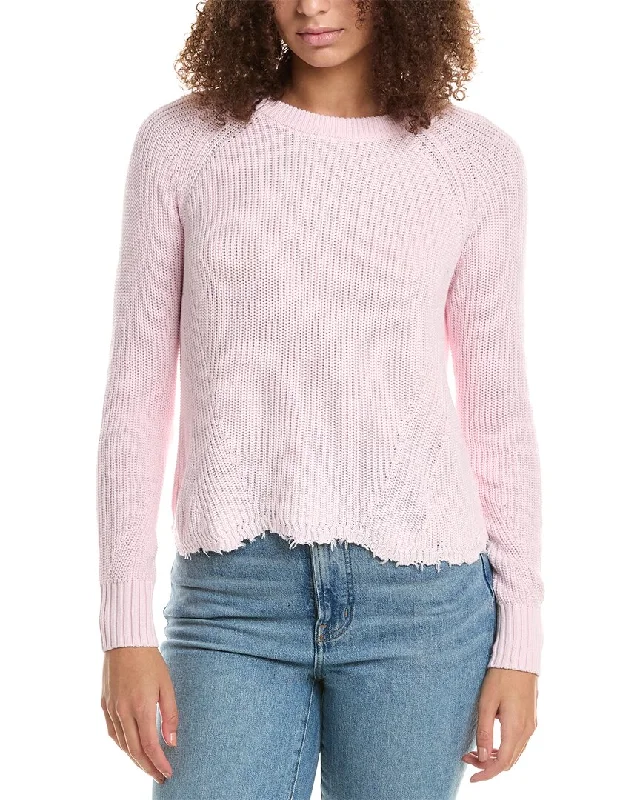 Comfy Fabrics Cotton by Autumn Cashmere Scalloped Sweater