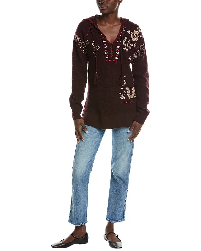 Everyday Style Johnny Was Ivey Baja Wool & Cashmere-Blend Pullover