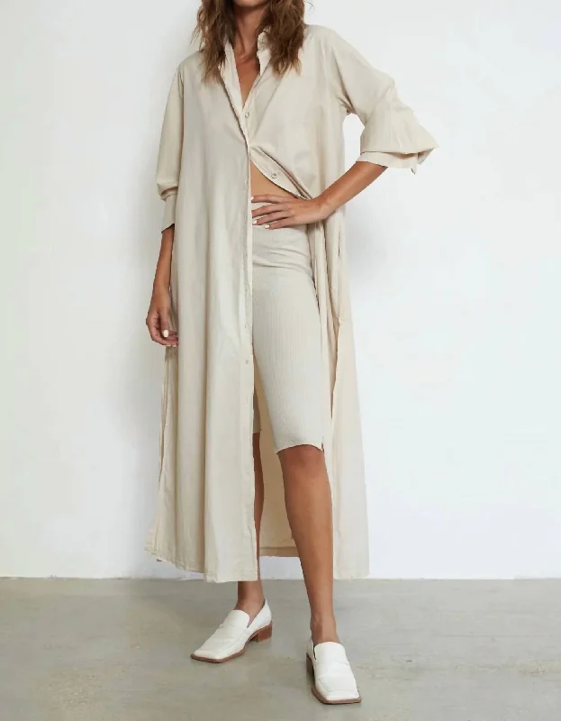 Modern Comfort Joseph Cardigan In Sand