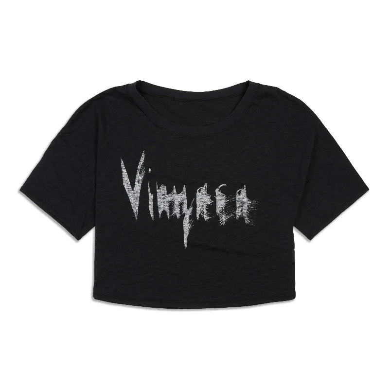 Personalized Three-Dimensional Design Lightest Cropped T-Shirt - Resale