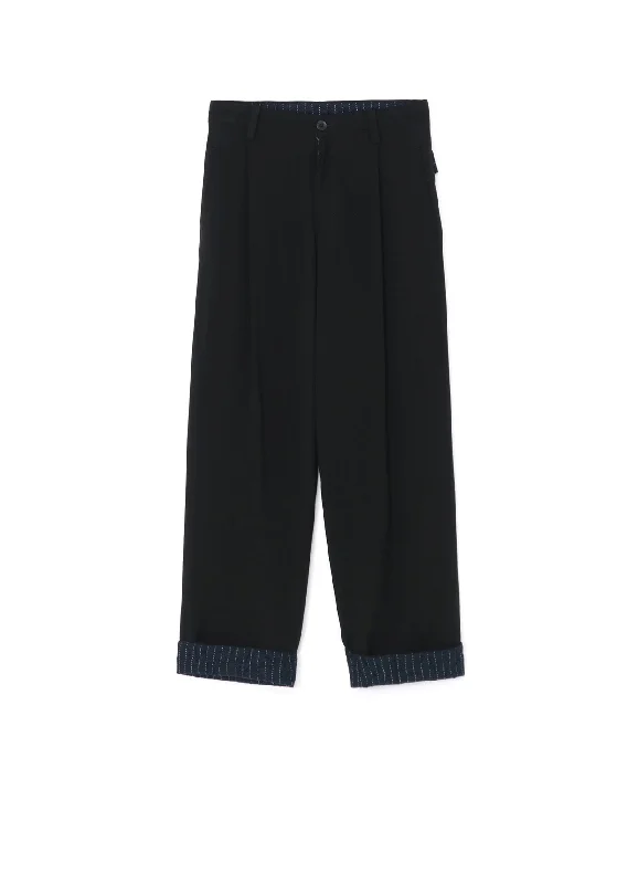 Daily Comfort RAYON/GABARDINE STRAIGHT LEG PANTS