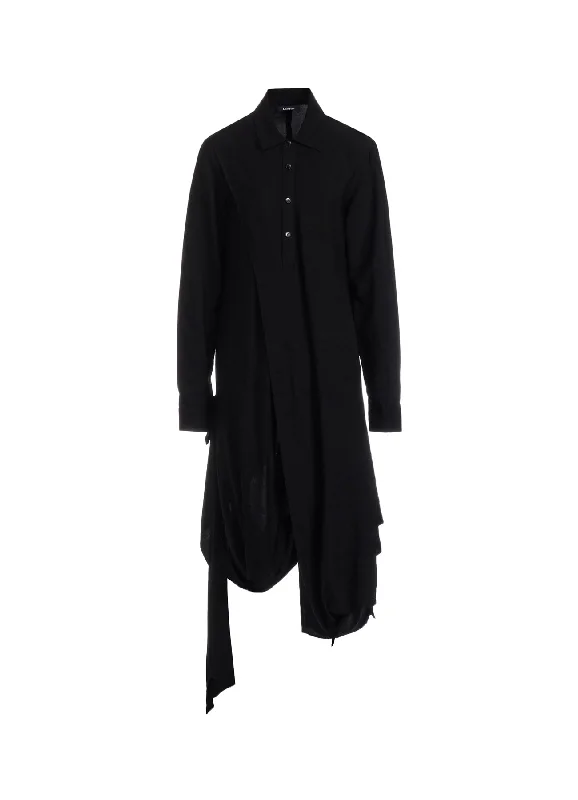 Lightweight Clothes TWILL BOX HEM SHIRT