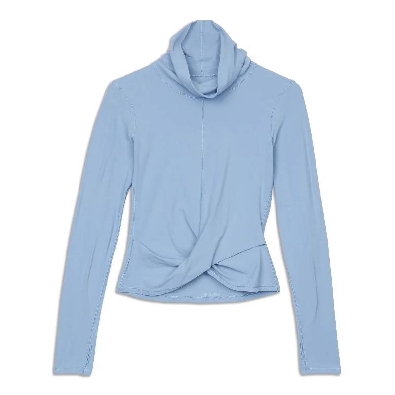 Chic Textures Melodic Movement Long Sleeve Shirt - Resale