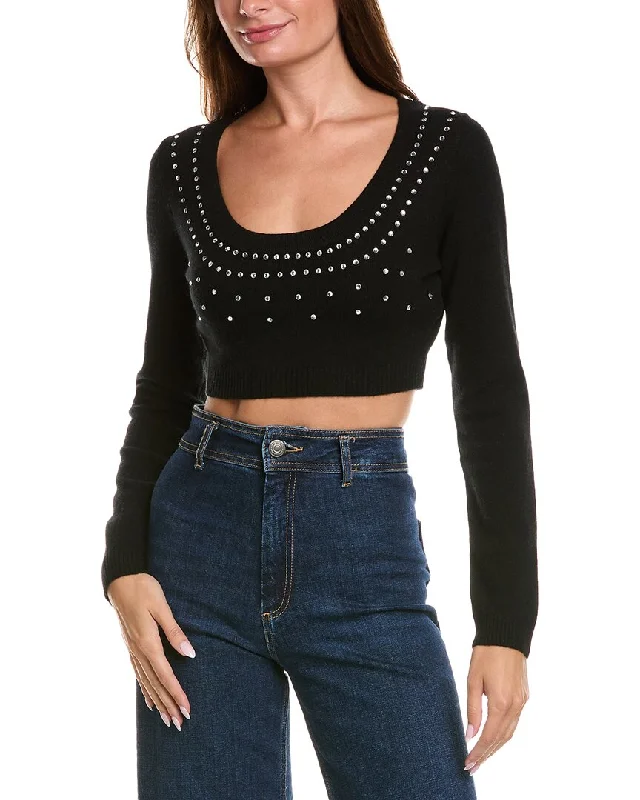 Unique Styles Minnie Rose Cropped Cashmere Sweater