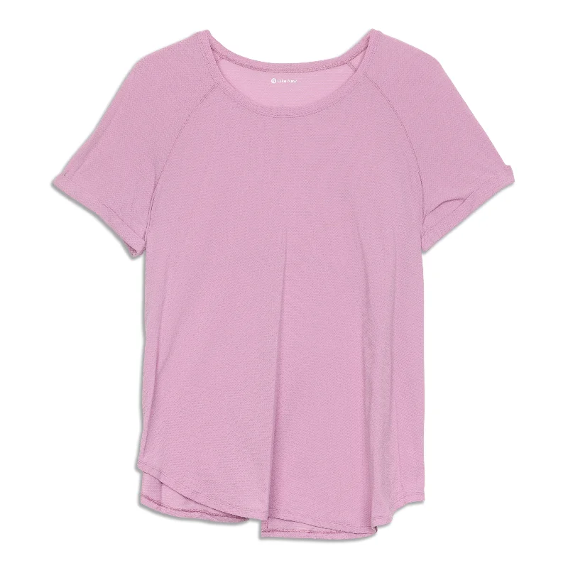 Comfy Fabrics Open Up Tie Back T-Shirt - Resale