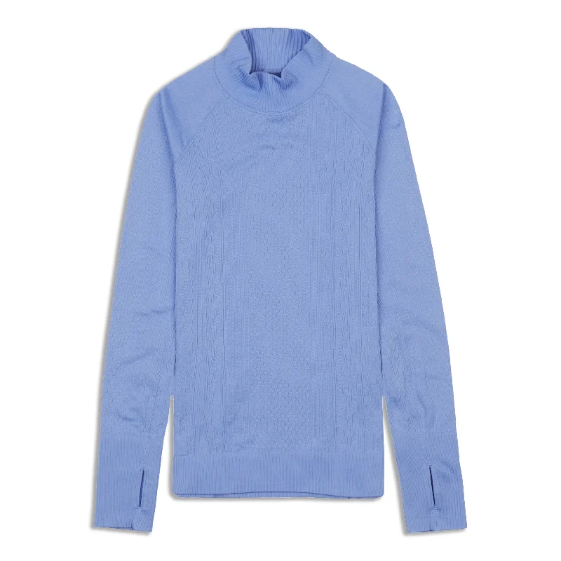 Romantic Dinner Rest Less Pullover Mock Neck - Resale
