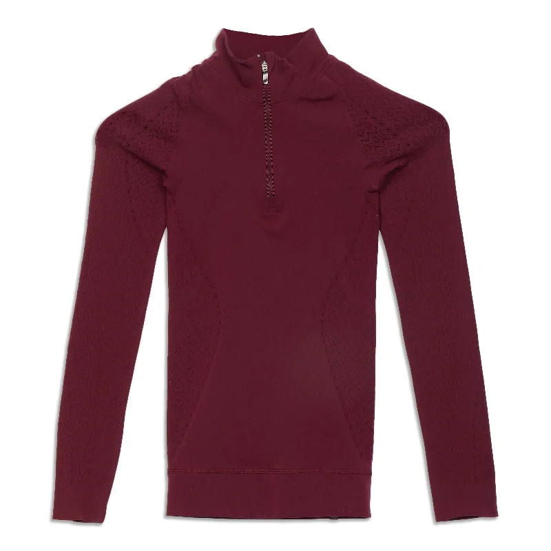 Distinctive Personality Reveal Half Zip - Resale
