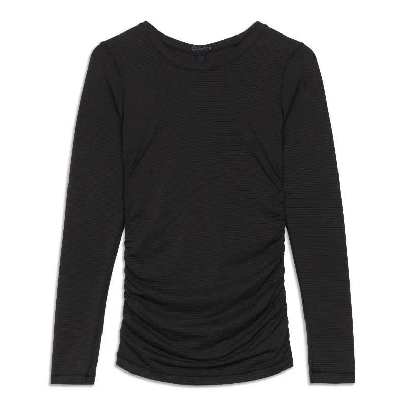 Cozy Essentials Ruche Of Adrenaline Long Sleeve Shirt - Resale