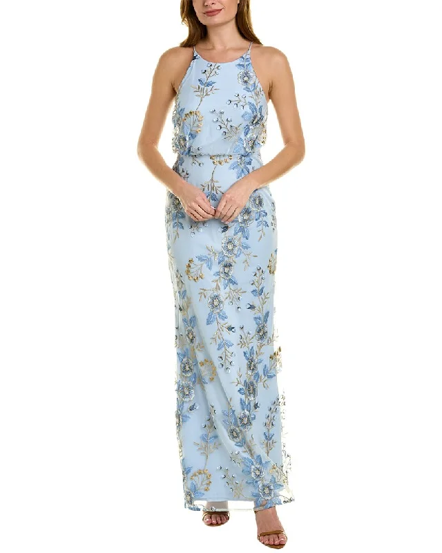 Sporty Look Adrianna Papell Mermaid Maxi Dress