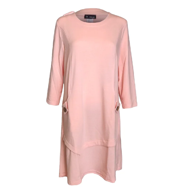 Simple Comfort Audrey Adaptive Mid Length Dress - Coral