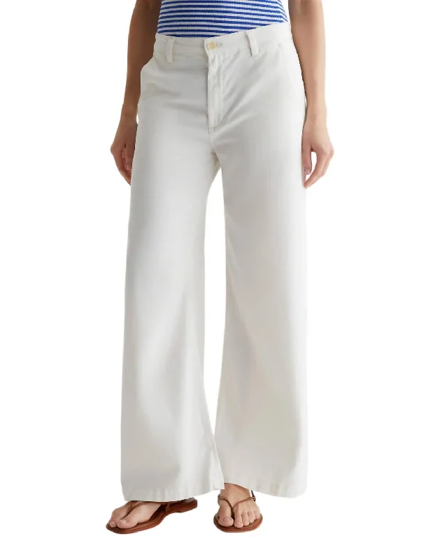 Affordable Chic Caden Wide Leg Jean In Powder