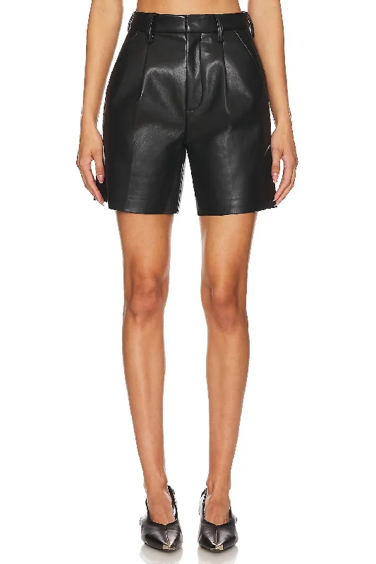 Effortless Chic Carmen Short In Black