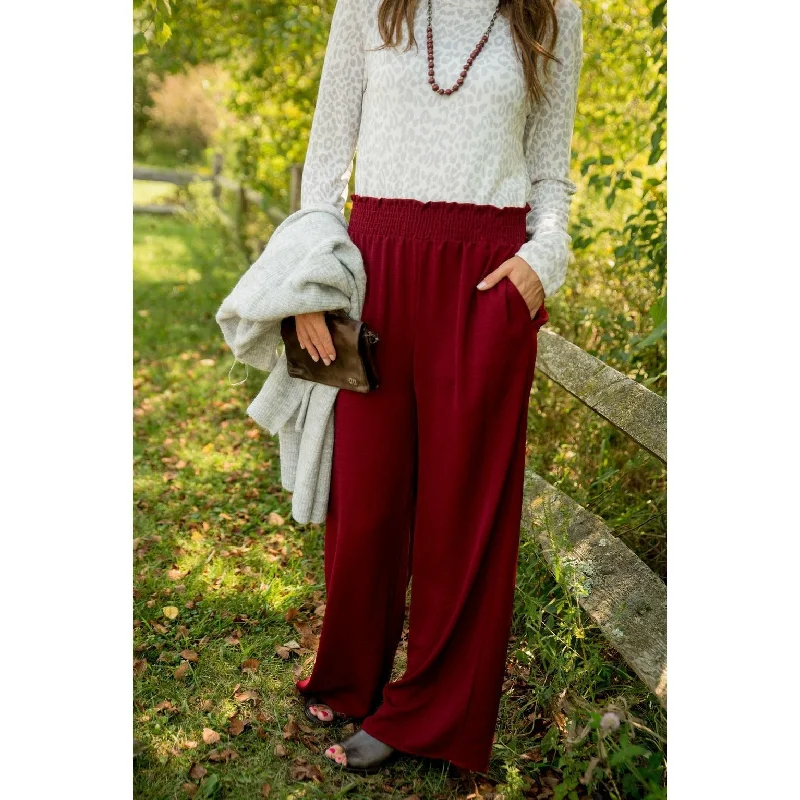 Personalized Text Cinched Waist Pants