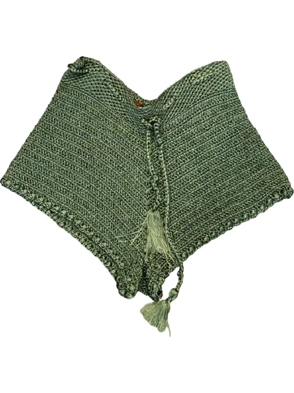 Personalized Printing Design Crochet Short In Olive