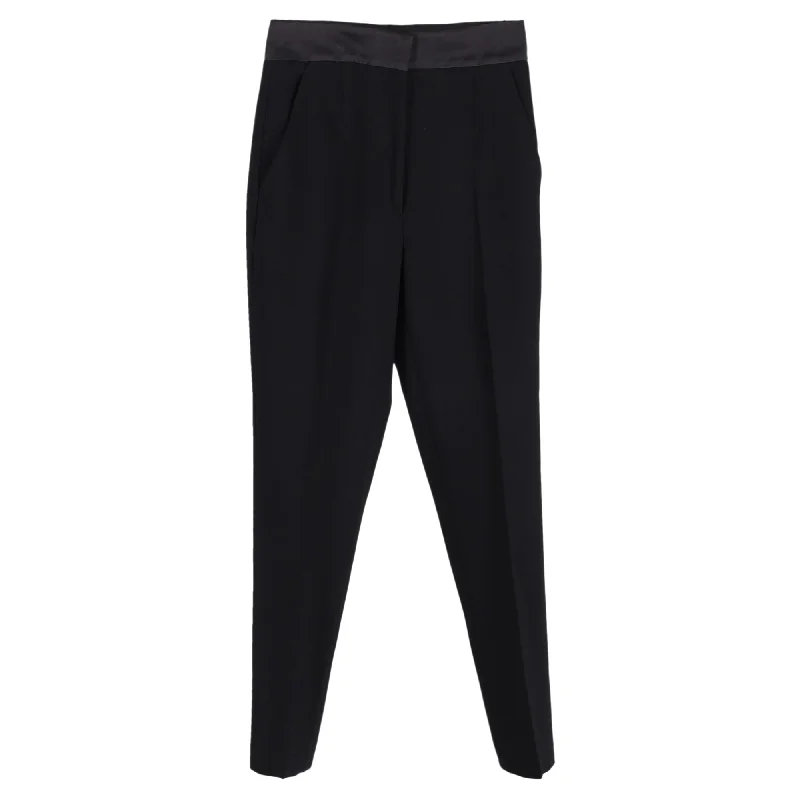 Cozy Vibes Etro Tuxedo Pants in Black Wool