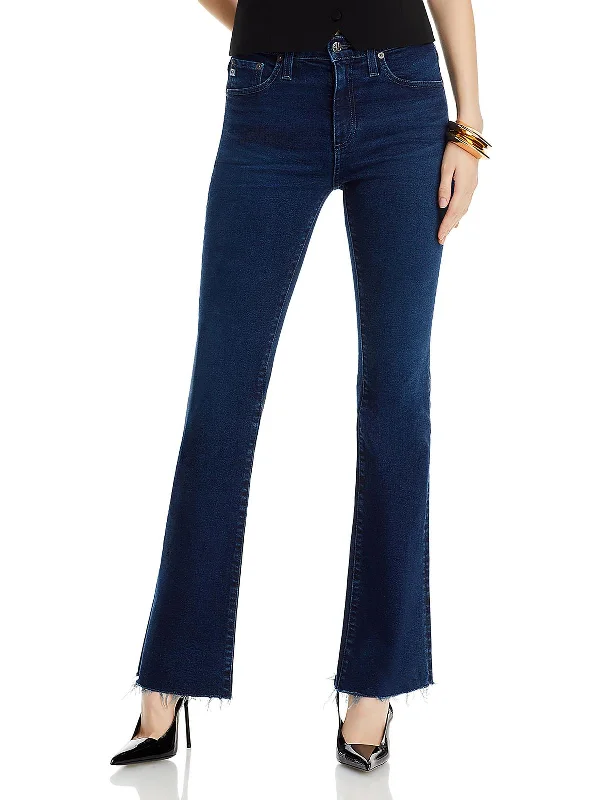Comfy Fabrics Farrah Womens Denim High Rise Fit Bootcut Jeans