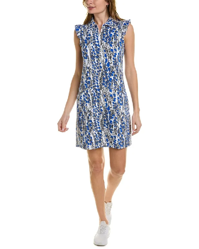 Personalized Creativity IBKUL Ruffle Sheath Dress