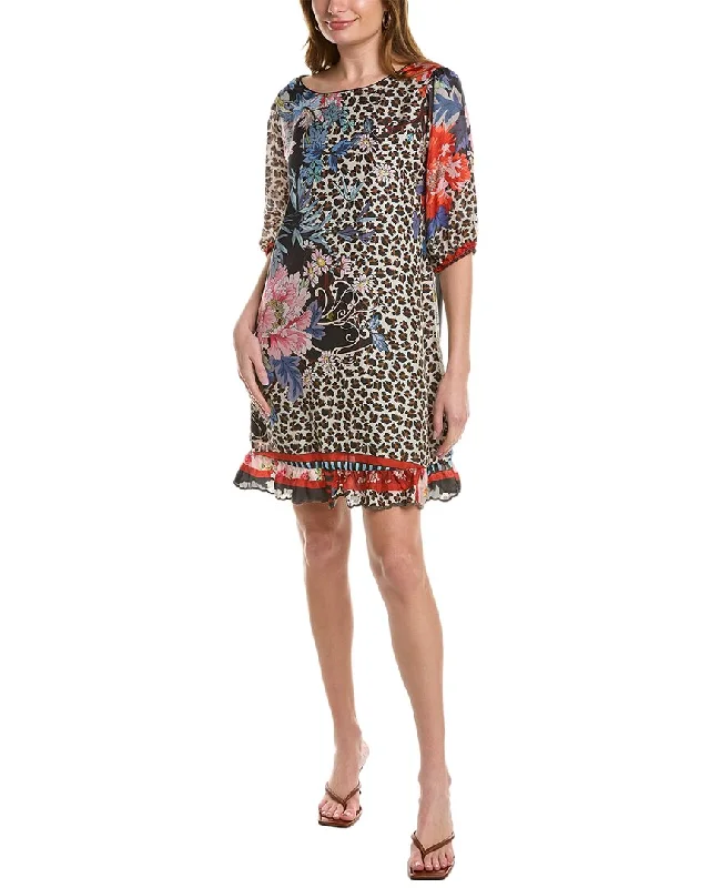 Relaxed Outfits Johnny Was Ontari Wren Silk Dress