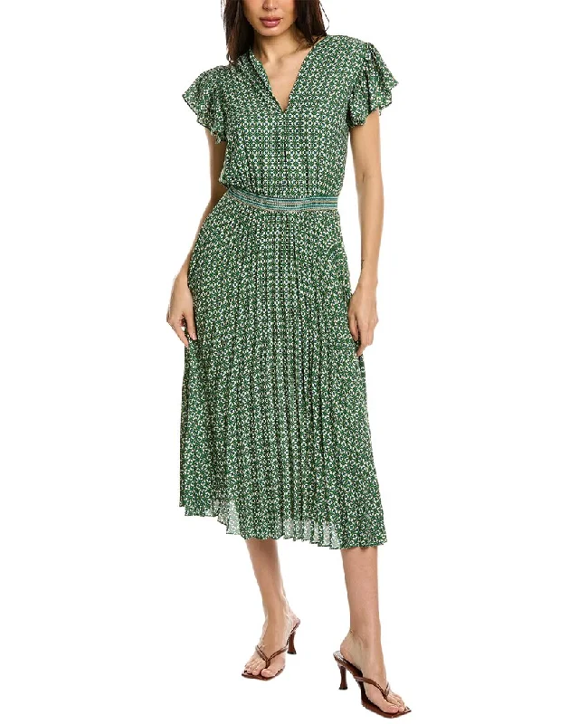 Warm Clothing Max Studio Flutter Midi Dress