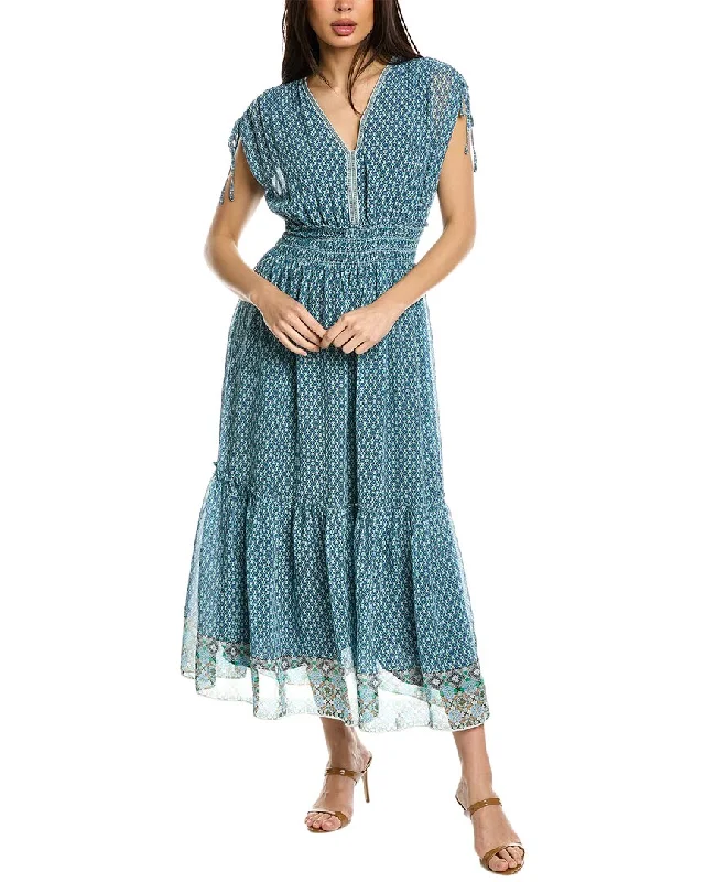 Sleek Outfits Max Studio Smocked Dress