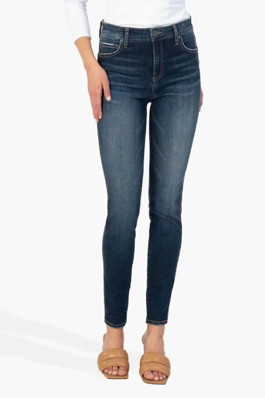 Classy Outfits Mia High Rise Fab Ab Slim Fit Skinny Jeans In Legacy Wash