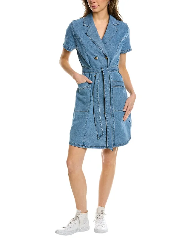 Modern Apparel Nanette by Nanette Lepore Bowery Denim Shirtdress