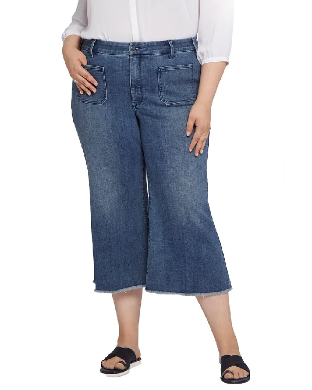 Warm Clothing NYDJ Patchie Caliente Wide Leg Jean