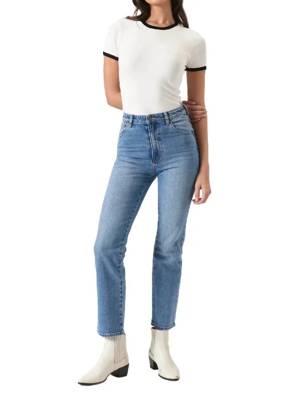 Bold Style Original Straight Jean In Brad Blue