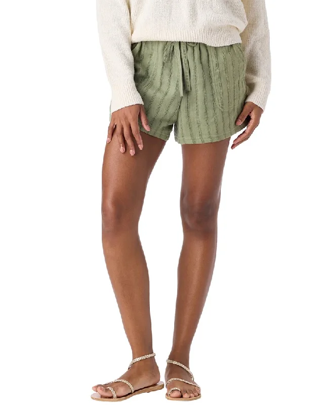 Relaxed Fit Roller Rabbit Lurex Shadow Stripe Laina Short
