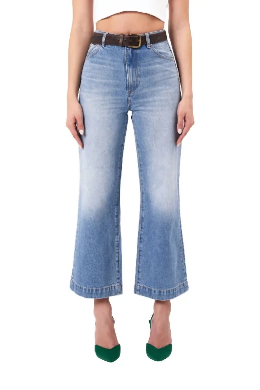 Modern Looks Sailor Scoop Jean In Mid Vintage Blue