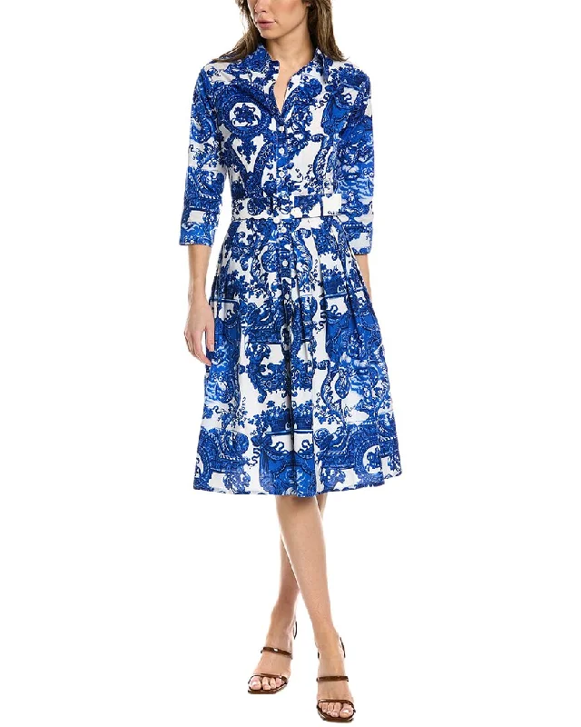 Soft Textiles Samantha Sung Audrey Shirtdress
