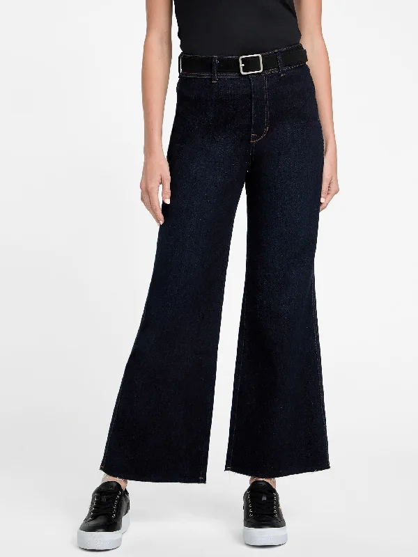 Minimal Outfits Sandie Wide Leg Denim Pants