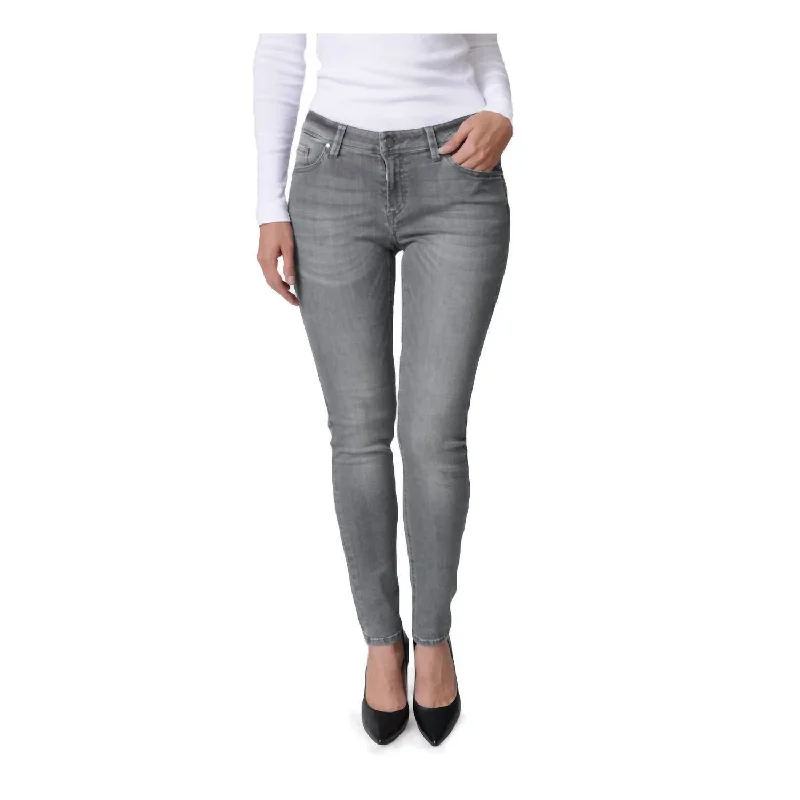 Smart Outfits Sinty Slim Leg Jeans In Grey