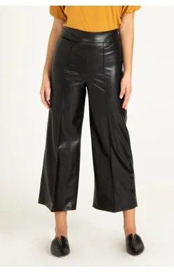 Easygoing Fashion Sparkle Leather Pants