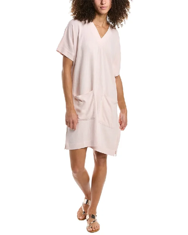 Elegant Fashion Splendid Viola Linen-Blend Shift Dress