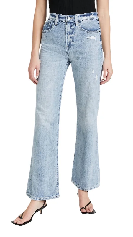 Casual Chic Stevie High Rise Wide Leg Jean In Ruthless