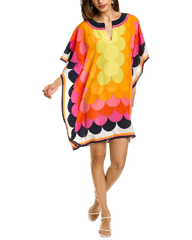 Luxurious Comfort Trina Turk Theodora Silk Mini Dress