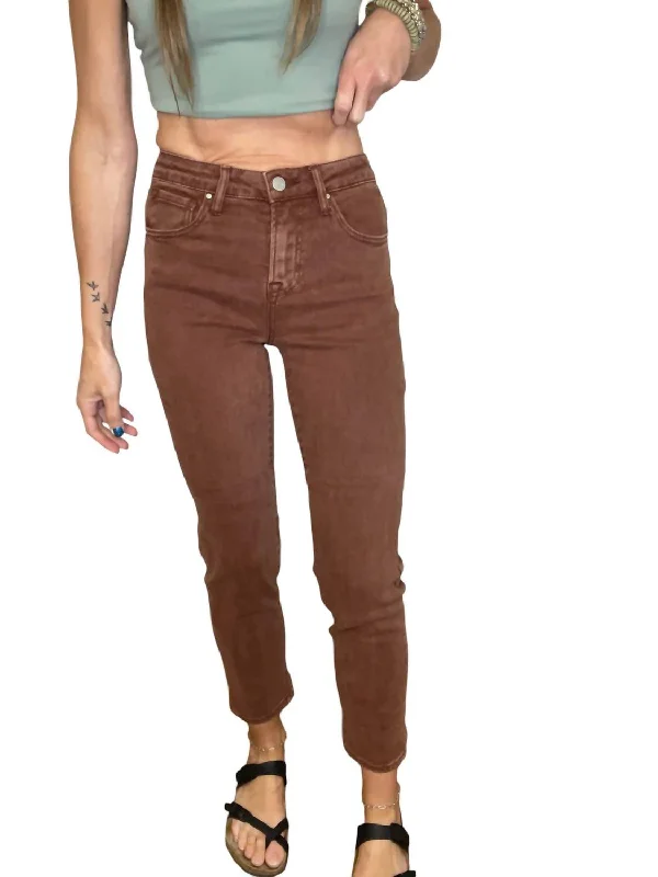Stylish Comfort Trinity Denim In Espresso