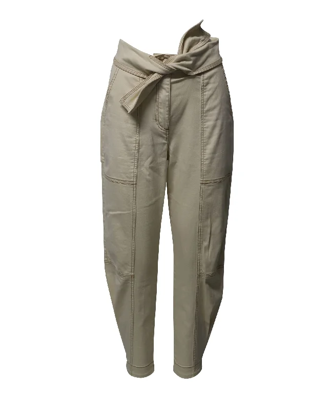 Cool Comforts Ulla Johnson Storm Jeans in Cream Cotton