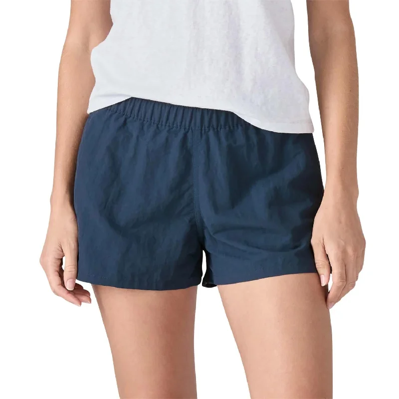 Comfy Tops Women's Barely Baggies Shorts In Tide Blue