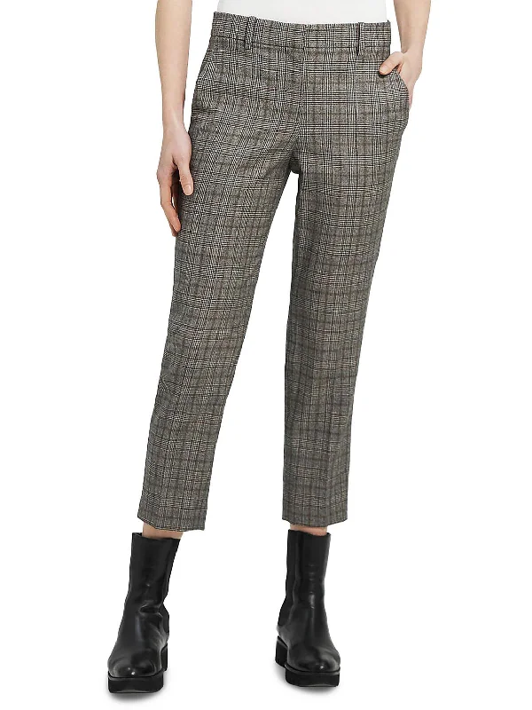 Affordable Fashion Womens High Rise Cropped Cropped Pants