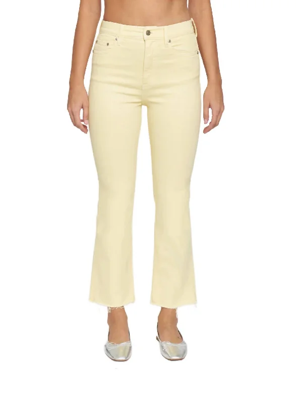 Comfy Clothes Women's Shy Girl Sunny Pants In Yellow