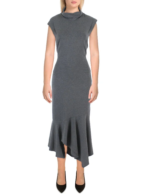Personalized Design Jacket Womens Sleeveless Calf Midi Dress