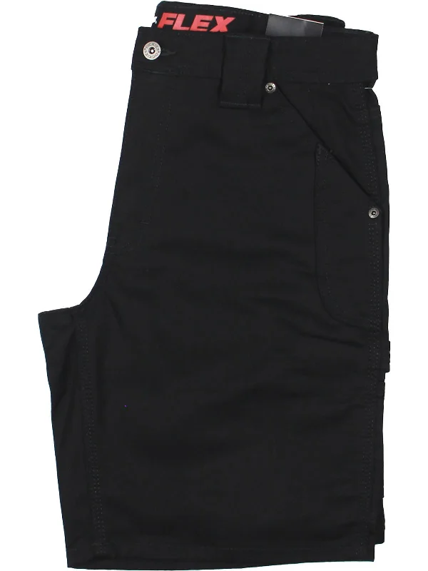 Cozy Fits Womens Straight Fit Double Back Pocket Denim Shorts