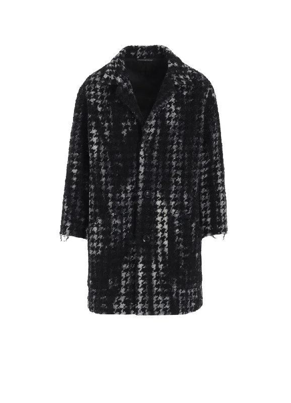 Everyday Outfits 【11/8 12:00(JST) Release】HANDSTOOTH TIE-DYED WOOL JACKET