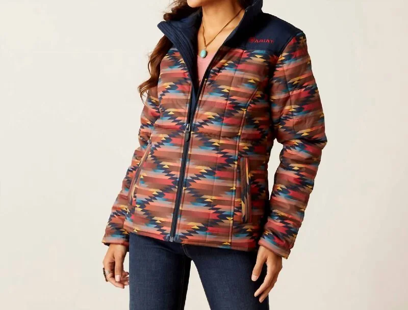 Personalized Layout Crius Insulated Jacket In Mirage Print
