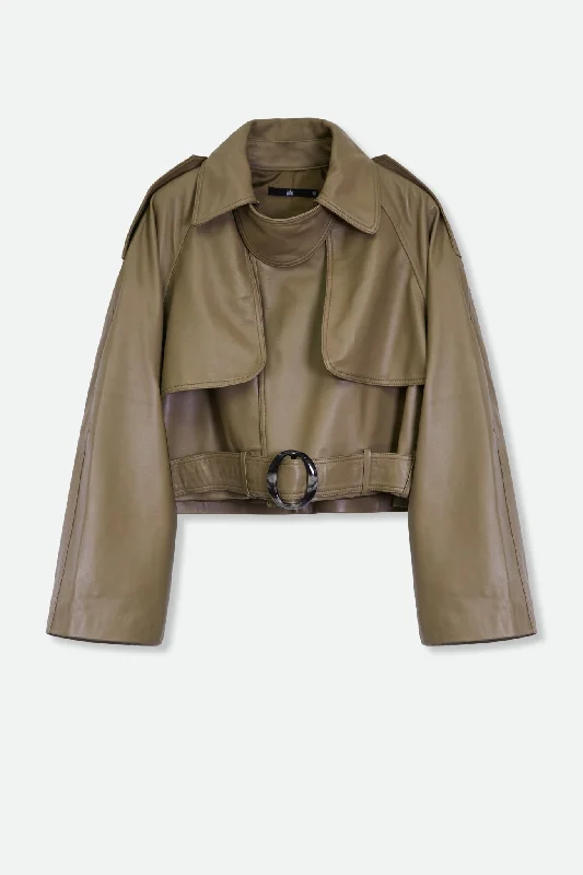 Affordable Chic MOTO JACKET IN FRENCH LEATHER - PRE-ORDER AVAILABLE