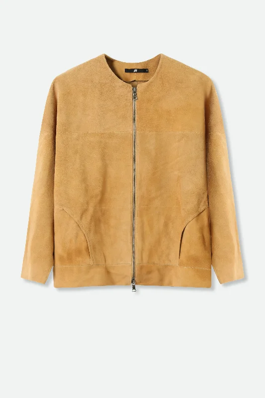 Laidback Style THE JAX JACKET IN LINED SUEDE